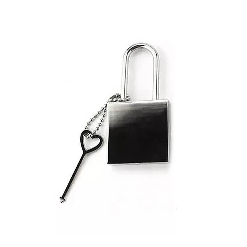 Personalised Photo Padlock – Custom Printed Metal Love Lock with Gift Box