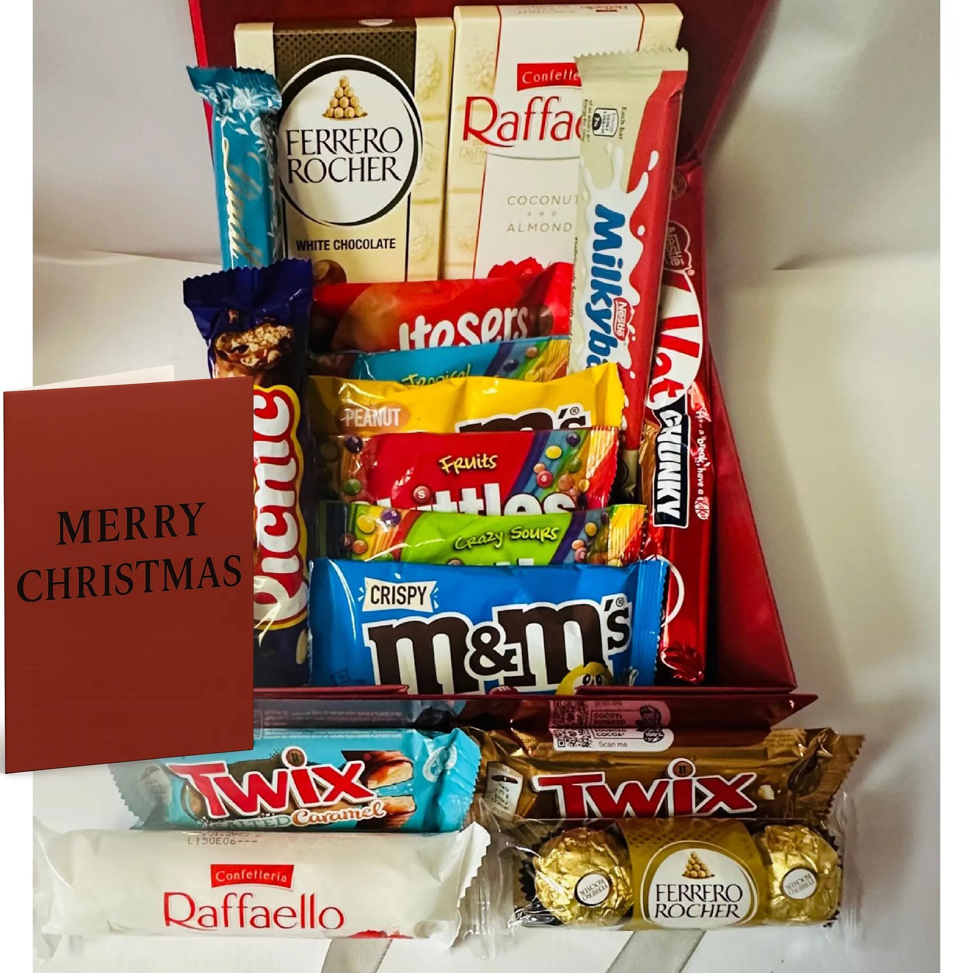 Personalised Chocolate Hamper – Ferrero Collection | Christmas Gift | Birthday Hamper | Luxury Custom Gift Box