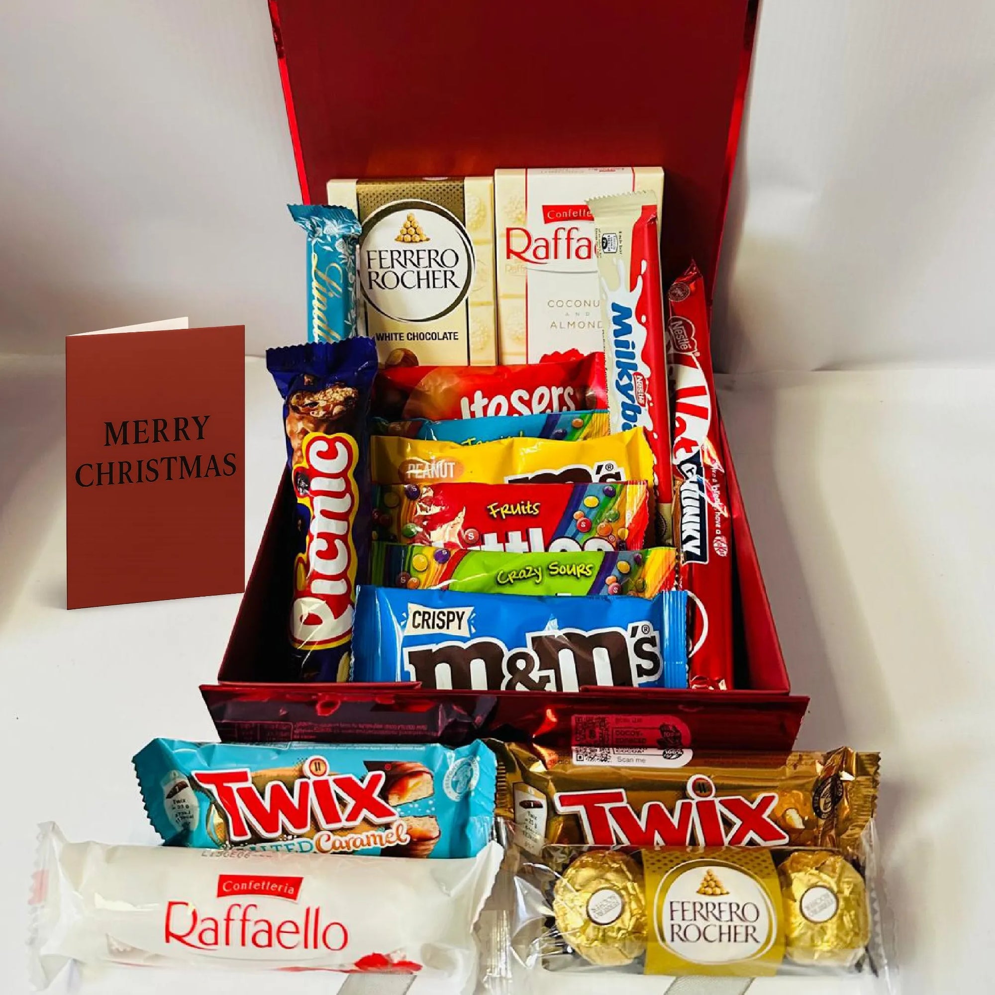 Personalised Chocolate Hamper – Ferrero Collection | Christmas Gift | Birthday Hamper | Luxury Custom Gift Box