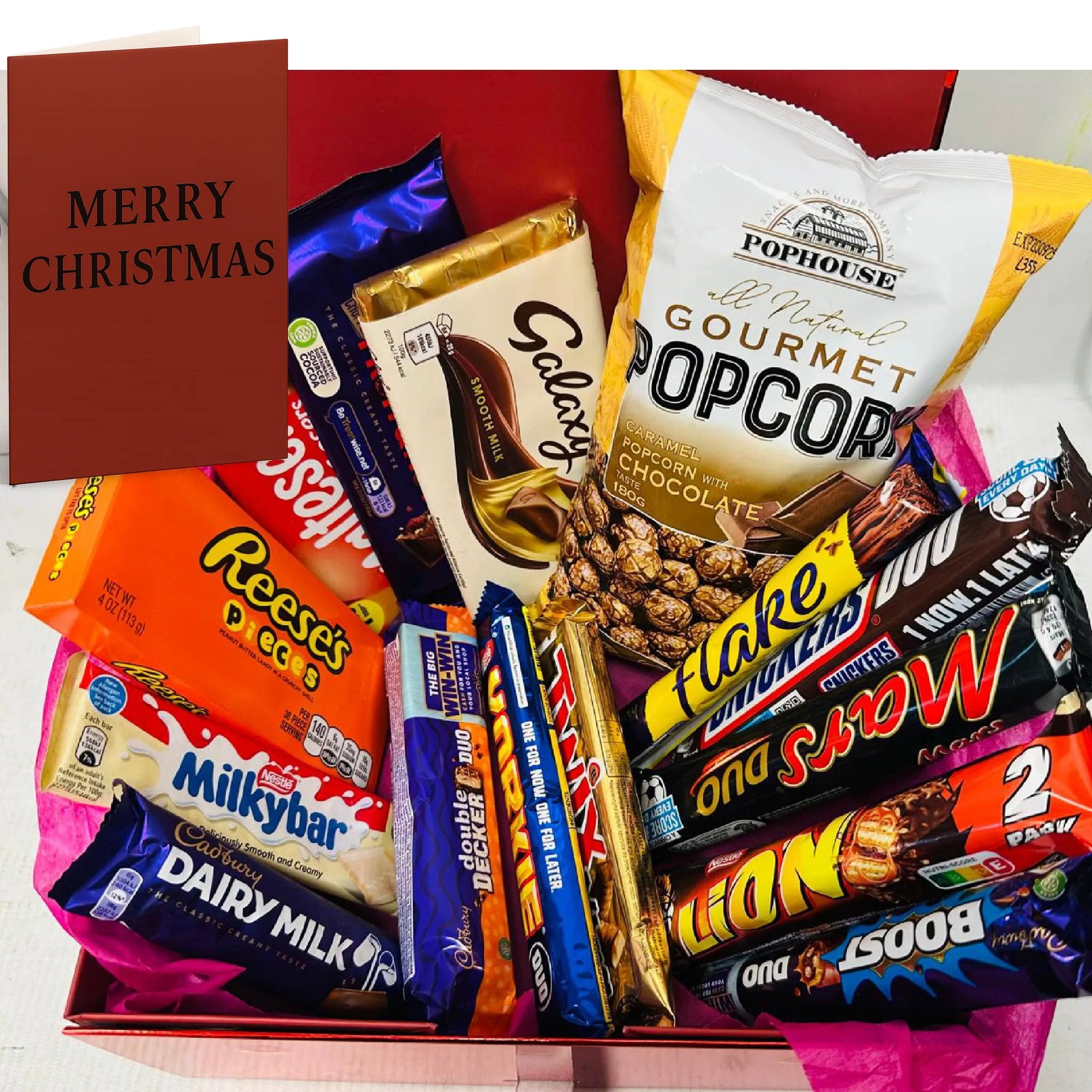 Personalised Mixed Chocolate Hamper – Gift Box
