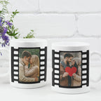 Personalised romantic coffee mug, Valentine’s Day gift with couple photos