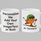 Mr. Daredevil Personalised Mug – Funny Custom Gift for Skateboarders & Adventurers