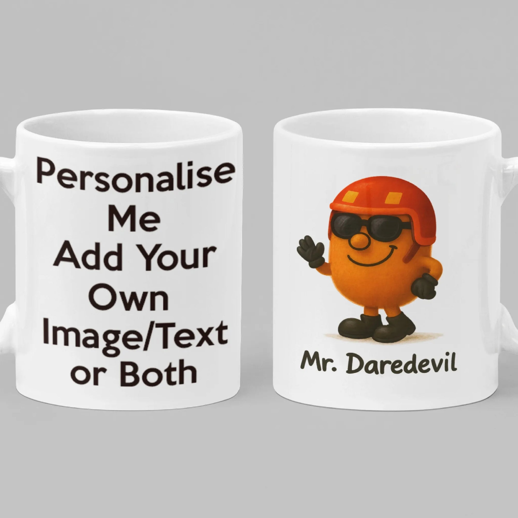 Mr. Daredevil Personalised Mug – Funny Gift for Extreme Sports & Adventure Lovers