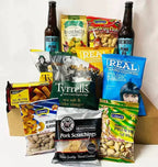 Personalised BrewDog Punk IPA beer and snacks gift hamper