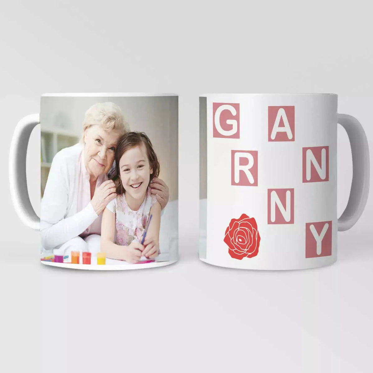 Personalised Granny Photo Mug with personalised photo design