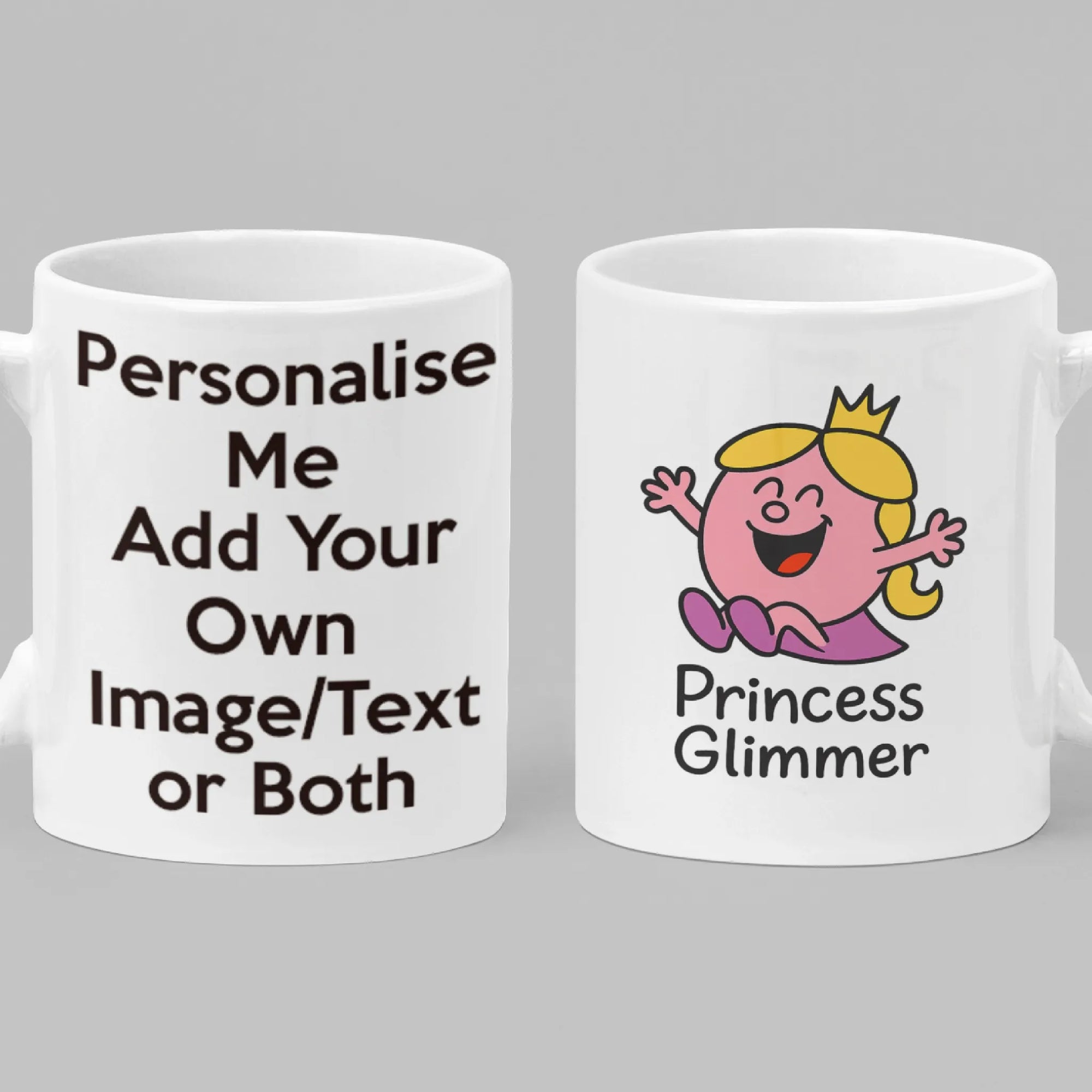 Playful Princess Glimmer Mug – Personalised Cheerful Cup