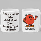 Stubbs – Classic Stubborn Character Mug (Personalised) | Grumpy Yet Cute Gift