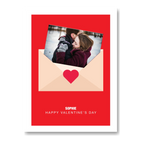  – personalised card design, perfect Valentine card for her or him, romantic customised greeting to make your personalised card unique and memorable.