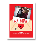  – personalised card design, perfect Valentine card for her or him, romantic customised greeting to make your personalised card unique and memorable.