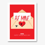 Big LOVE Notes – Personalised Card – personalised Valentine card, custom romantic greeting or anniversary card; make your own unique card.