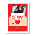 personalised card design, perfect Valentine card for her or him, romantic customised greeting to make your personalised card unique and memorable.