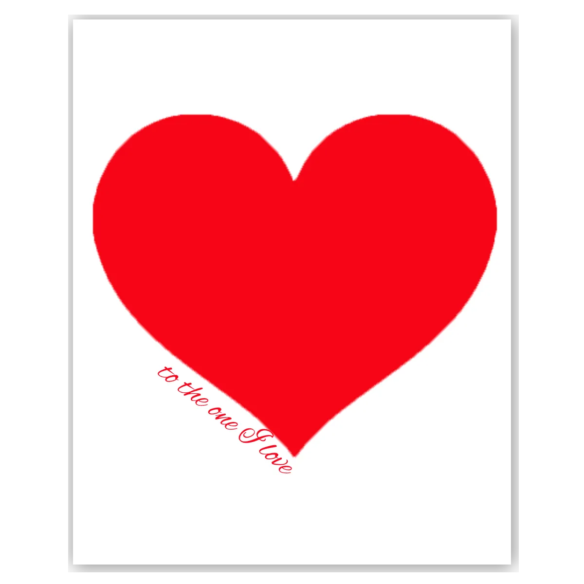  – personalised card design, perfect Valentine card for her or him, romantic customised greeting to make your personalised card unique and memorable.