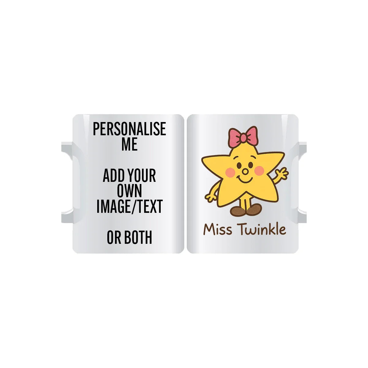Custom Miss Twinkle mug personalised gift for her, friends or colleagues