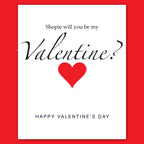 personalised card design, perfect Valentine card for her or him, romantic customised greeting to make your personalised card unique and memorable.