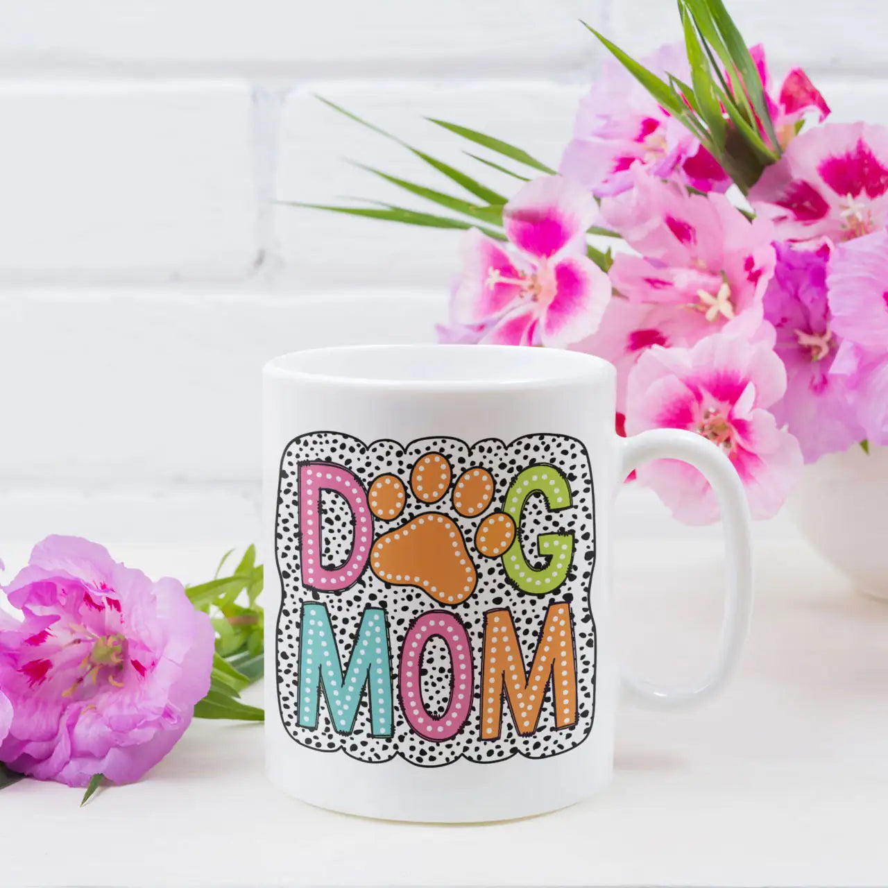 Personalised Dog Mom Mug Dalmatian Design Gift personalised Mothers Day gift mug for mum