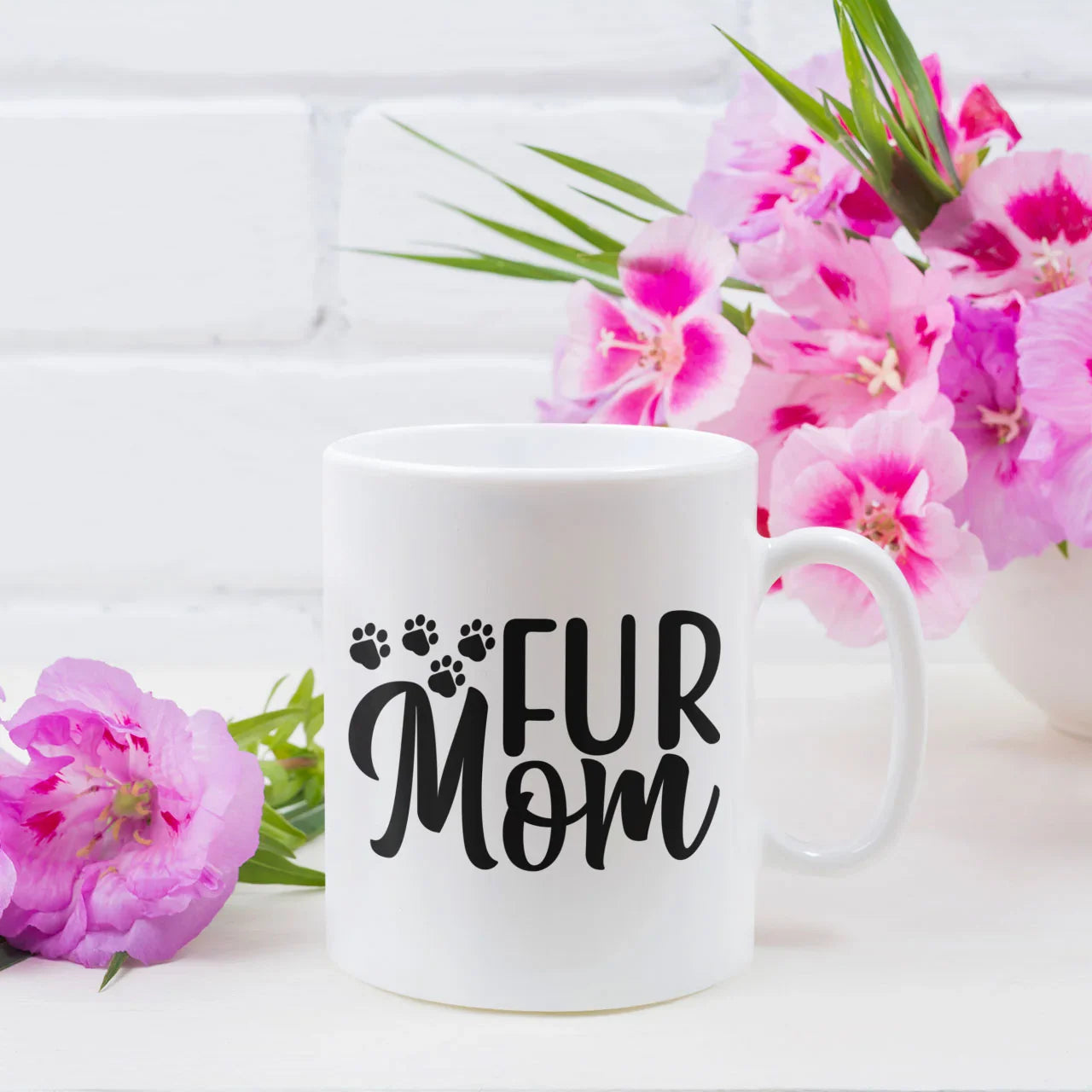 Personalised Fur Mom Mug Gift For Pet Mum personalised Mothers Day gift mug for mum