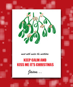 Personalised Xmas card—add‑name options & Elegant personalised Christmas card with family name