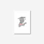 Graduation word art – grad6 – A5 – white frame