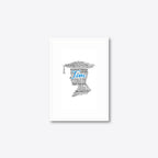 Graduation word art – grad8 – A5 – white frame