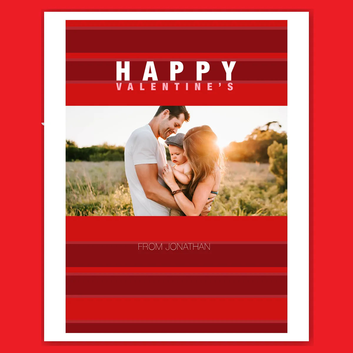  – personalised card design, perfect Valentine card for her or him, romantic customised greeting to make your personalised card unique and memorable.