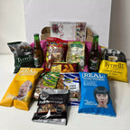 Heineken beer hamper gift box with snacks crisps nuts and personalised message card perfect gift for beer lovers birthdays and celebrations