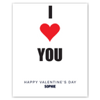  – personalised card design, perfect Valentine card for her or him, romantic customised greeting to make your personalised card unique and memorable.