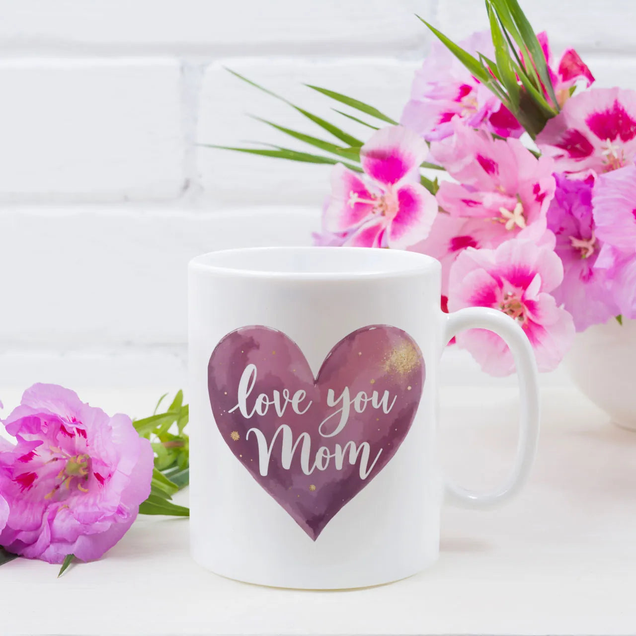 love you mom mug gift for mum mothers day ceramic cup present