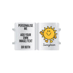 "Miss Sunshine Sunnybeam personalised mug – cheerful sun character custom coffee cup gift"
