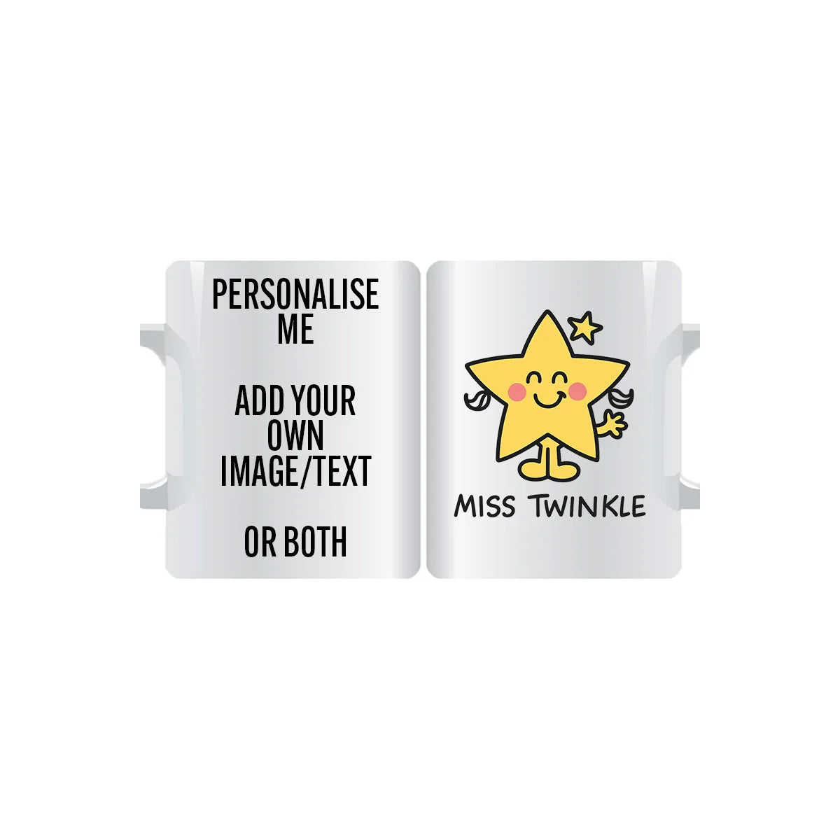 Miss Twinkle personalised coffee mug custom star gift for friends, kids, family, and colleagues