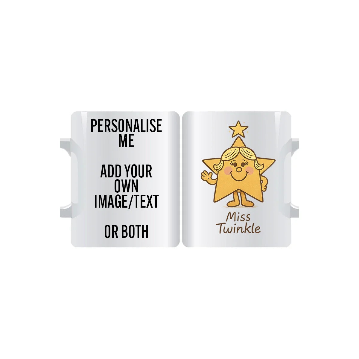 Miss Twinkle personalised funny mug custom gift for friends, family or colleagues
