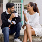 Custom Valentine’s Day mug in personalised hamper gift set