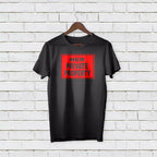 Personalised humour tee celebrating fun couple vibes and affection