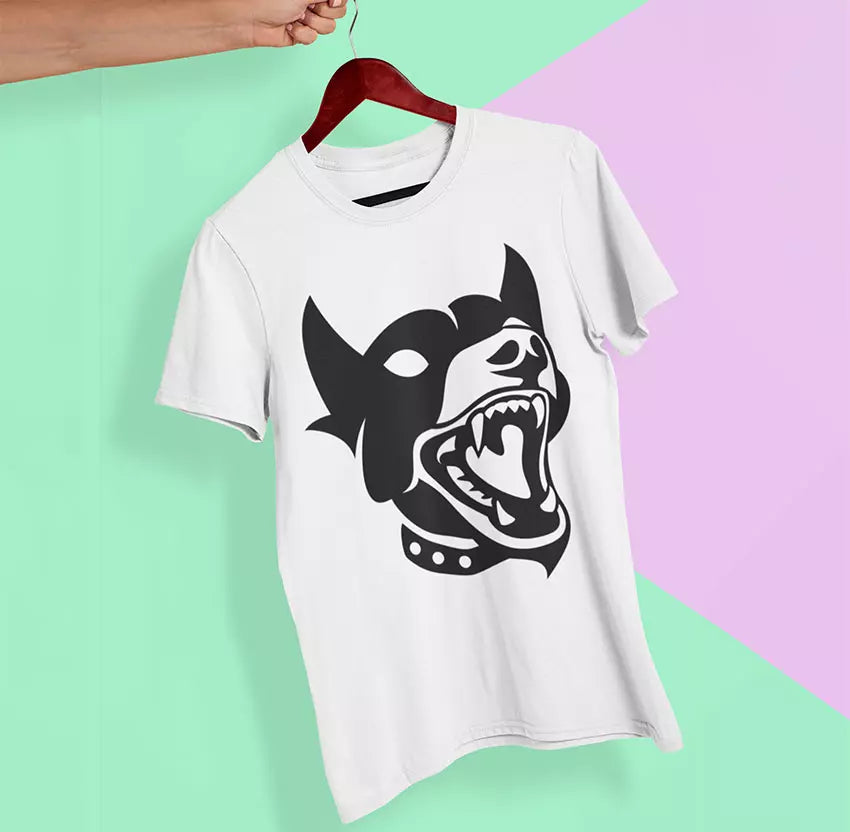 Personalised “Dog Lover” t-shirt with custom name, a heartfelt personalised gift for dog lovers