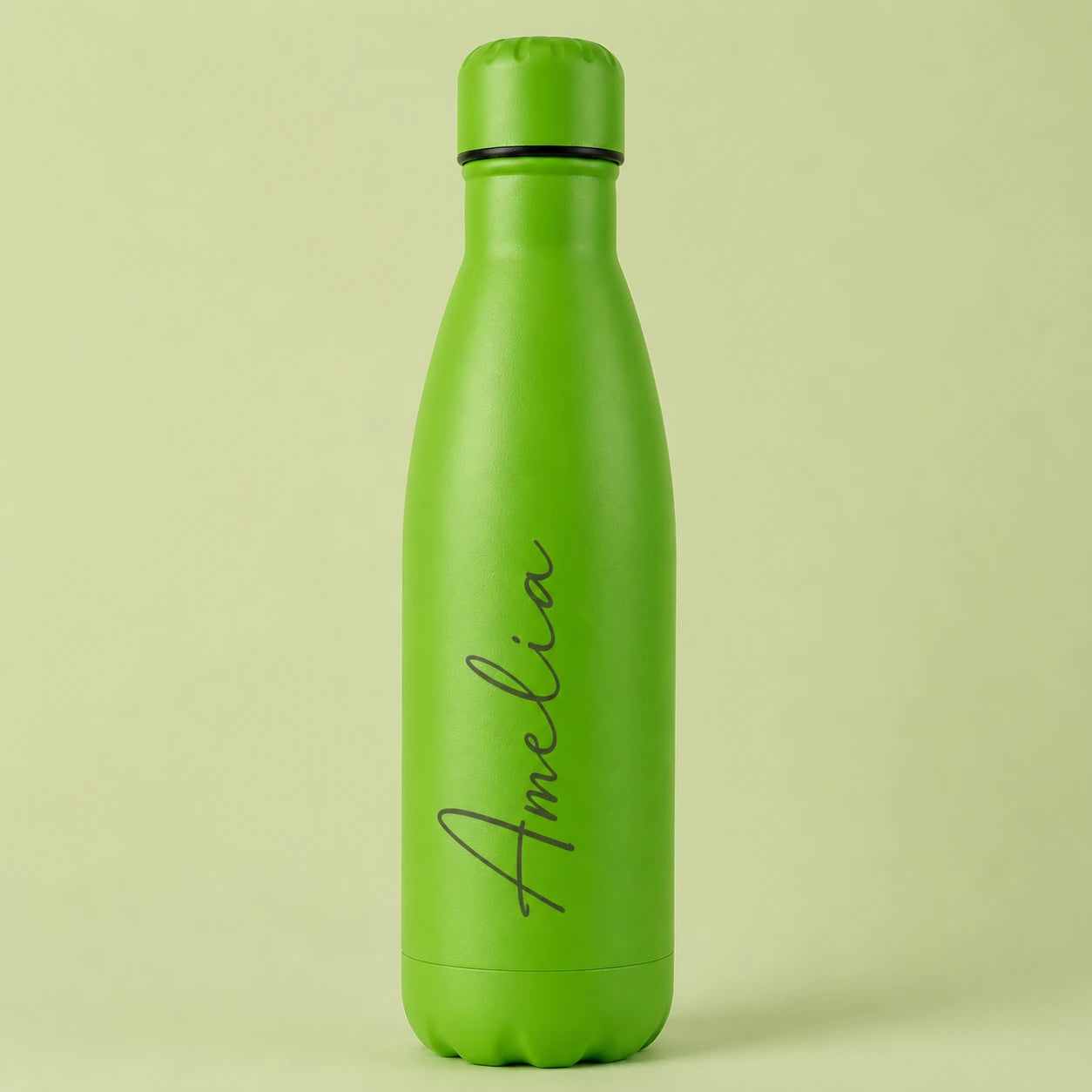 Personalised Engraved Thermal Water Bottle - Custom Name
