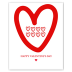  personalised card design, perfect Valentine card for her or him, romantic customised greeting to make your personalised card unique and memorable.