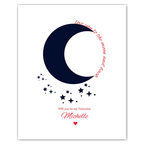 personalised card design, perfect Valentine card for her or him, romantic customised greeting to make your personalised card unique and memorable.