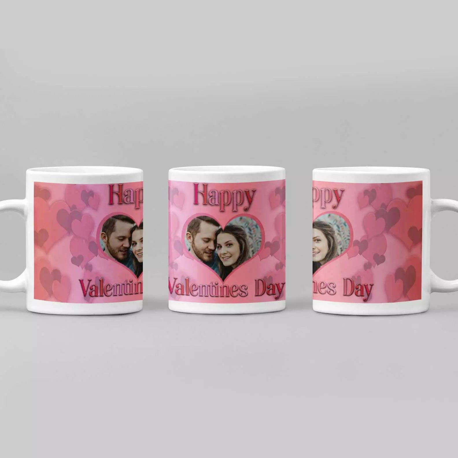 Personalised heartfelt Valentine’s mug with custom name and romantic message