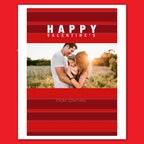 personalised card design, perfect Valentine card for her or him, romantic customised greeting to make your personalised card unique and memorable.