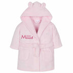 Custom baby robe gift with embroidered name for newborns