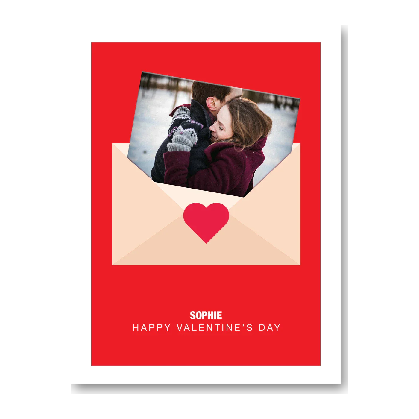 personalised card design, perfect Valentine card for her or him, romantic customised greeting to make your personalised card unique and memorable.