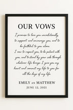 personalised wedding milestone photo print custom dates names wall art gift