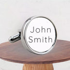 Personalised Name Cufflinks with Gift Box