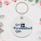 Personalised Round Photo Keyring
