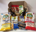 Kopparberg Premium Cider and Snacks Hamper with Personalised Christmas Card