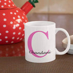 Personalised Name Mug For Her - Initial & Name