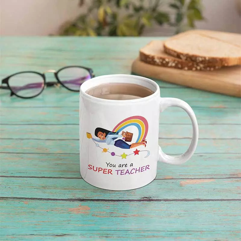 Personalised You're a Super Teacher Mug