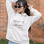 Personalised 'Maid of Honor' Hoodie