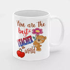 Personalised 'You are the Best Teacher in the World' Mug