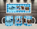 Personalised 3 Photos Mug for Father's Day