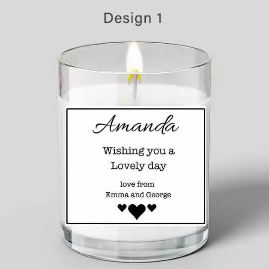 Chocolate, Bath Bombs & Prosecco Pamper Hamper with a Personalised Candle